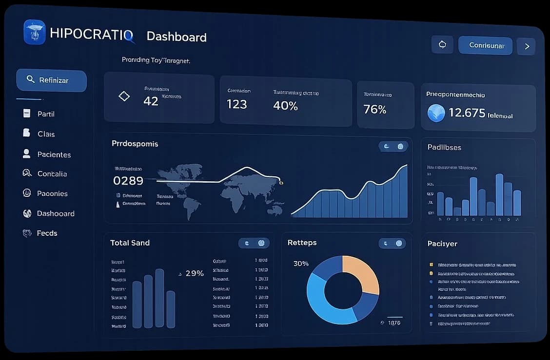 Panel de control Hipocratiq
